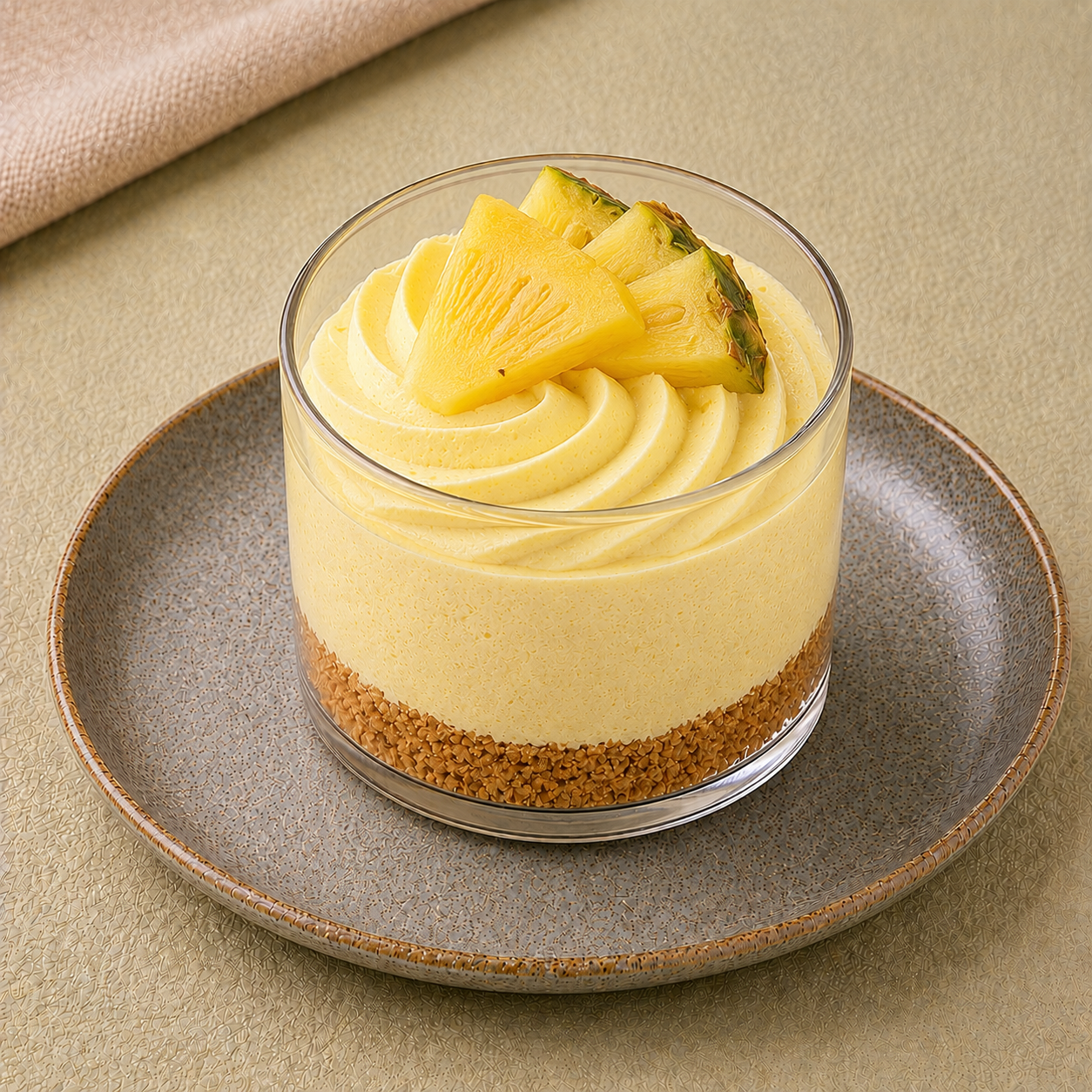 pineapple mousse